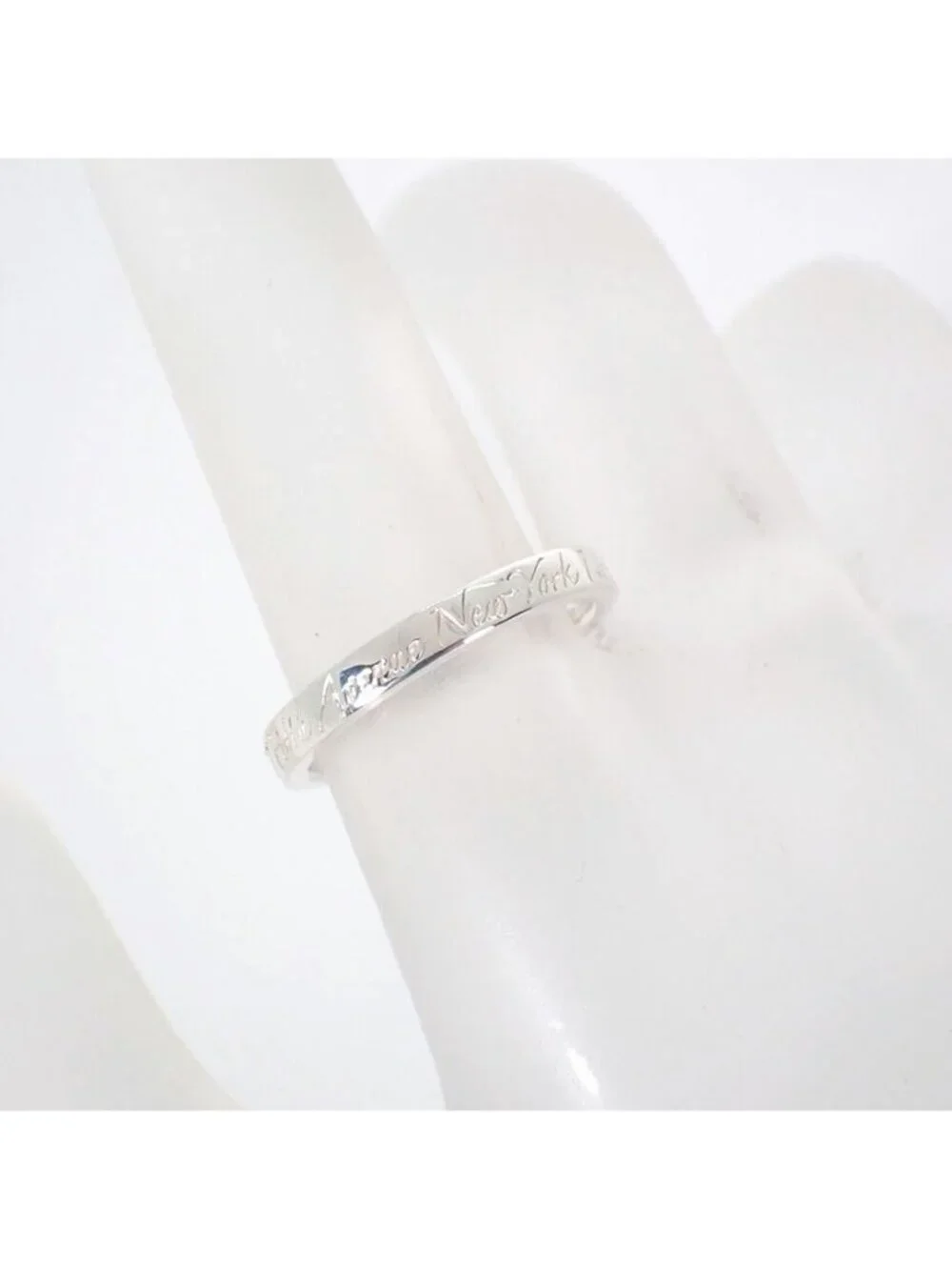 Tiffany & Co 925 Notes Narrow Ring